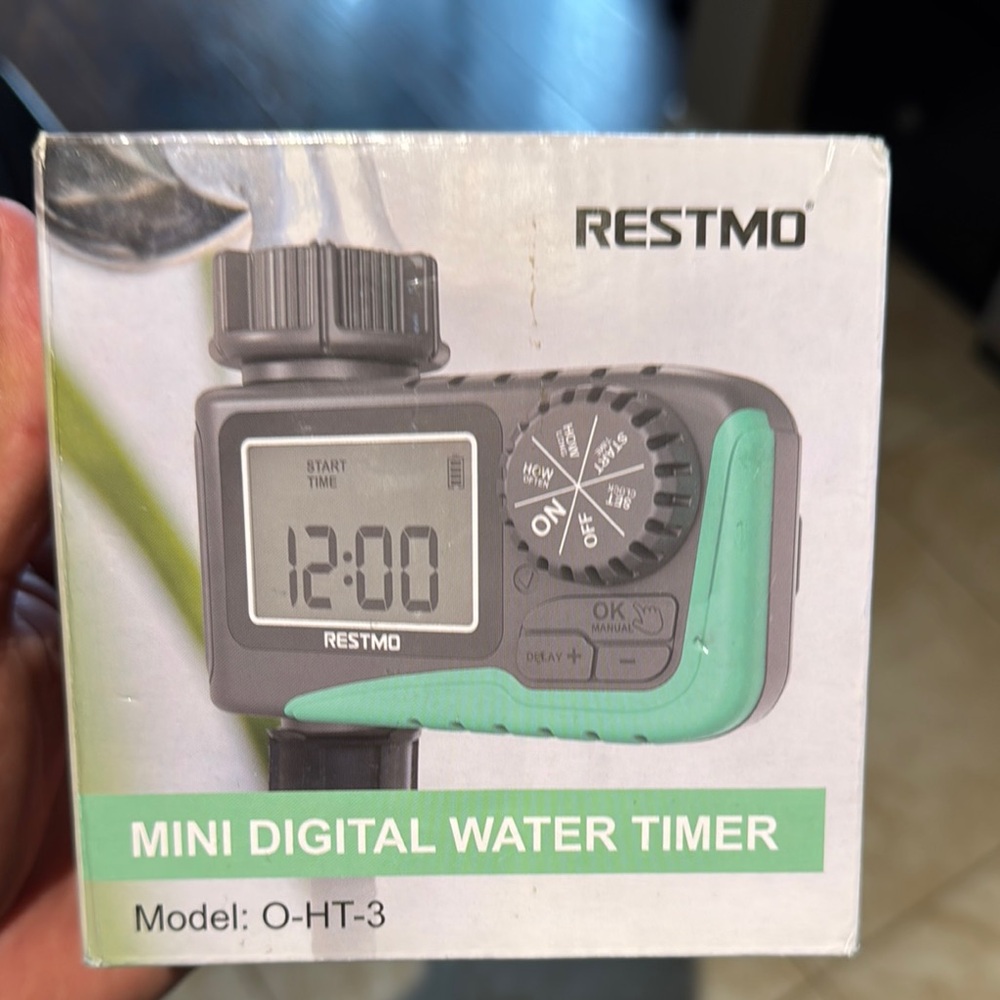 RESTMO Mini Digital Water Timer